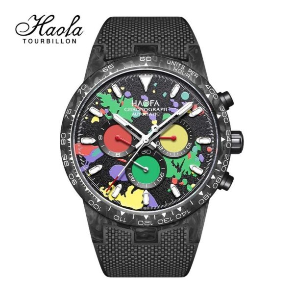 HAOFA 2366 Carbon Fiber Chronograph - Image 3